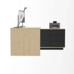 Biurko narożne EIRA dąb olejowany - obrazek 3