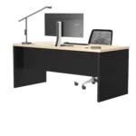 Biurko z płyty Forma - dąb olejowany - obrazek 5