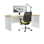 Biurko z płyty Forma - dąb olejowany