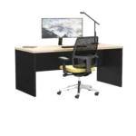 Biurko z płyty Forma - dąb olejowany - obrazek 2