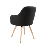 Fotel konferencyjny Line - czarny - obrazek 2