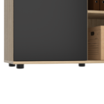 Komoda biurowa LOFT DITO Dąb Olejowany 4OH - obrazek 10