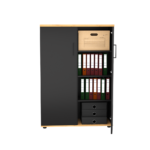 Komoda biurowa LOFT DITO 100cm Dąb Lancelot 4OH - obrazek 6