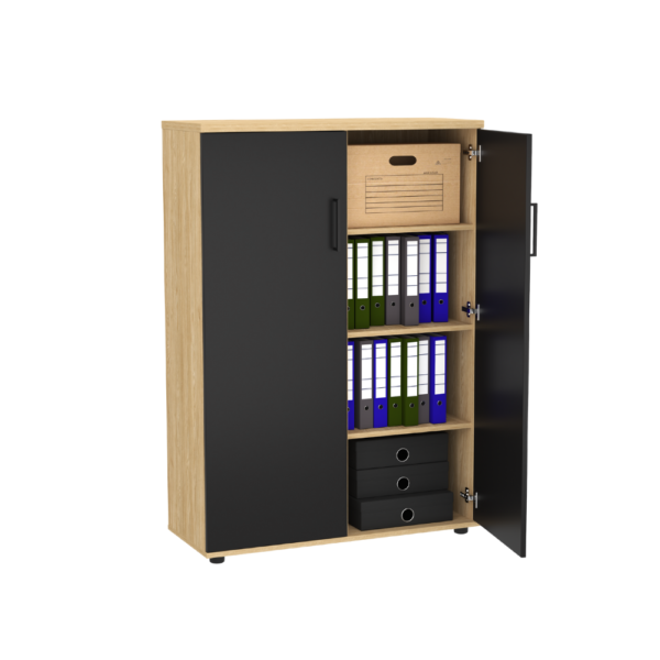 Komoda biurowa LOFT DITO Dąb Olejowany 4OH