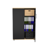 Komoda biurowa LOFT DITO Dąb Olejowany 4OH - obrazek 6