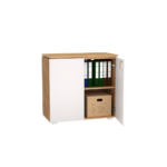 Komoda biurowa FOKUS 2OH Dąb Lancelot - obrazek 2