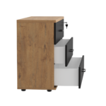 Komoda biurowa z szufladami LOFT FARO Dąb Lancelot - obrazek 5
