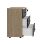 Komoda biurowa z szufladami LOFT VIGO Dąb Olejowany - obrazek 4