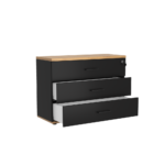 Komoda biurowa z szufladami LOFT FARO Dąb Lancelot