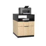 Kontenerek pod biurko LOFT Sente - Dąb Olejowany - obrazek 2