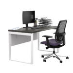 Biurko loftowe - czarne - obrazek 6