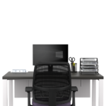 Biurko loftowe - czarne - obrazek 12