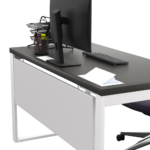 Biurko loftowe - czarne - obrazek 10