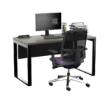 Biurko loftowe - czarne - obrazek 3