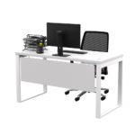 Biurko loftowe - białe - obrazek 5