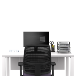 Biurko loftowe - białe - obrazek 9