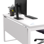 Biurko loftowe - białe - obrazek 7