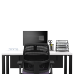 Biurko loftowe - białe - obrazek 10