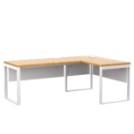 Biurko narożne dąb lancelot LOFT - obrazek 2