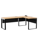 Biurko narożne dąb lancelot LOFT