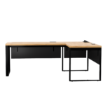 Biurko narożne dąb lancelot LOFT - obrazek 7