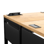 Biurko narożne dąb lancelot LOFT - obrazek 10