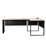 Biurko narożne dąb olejowany LOFT - obrazek 9