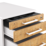 Kontenerek pod biurko LOFT Next 3+1 - Dąb Lancelot - obrazek 14