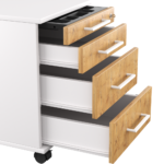 Kontenerek pod biurko LOFT Next 3+1 - Dąb Lancelot - obrazek 17