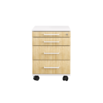 Kontenerek pod biurko LOFT Next 3+1 - Dąb Olejowany - obrazek 4