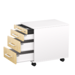 Kontenerek pod biurko LOFT Next 3+1 - Dąb Olejowany - obrazek 10