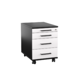 Kontenerek pod biurko LOFT Next 3+1 - Biały - obrazek 2