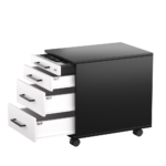 Kontenerek pod biurko LOFT Next 3+1 - Biały - obrazek 11