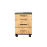 Kontenerek pod biurko LOFT Next 3+1 - Dąb Lancelot - obrazek 4