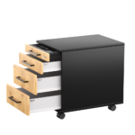 Kontenerek pod biurko LOFT Next 3+1 - Dąb Lancelot - obrazek 10