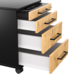 Kontenerek pod biurko LOFT Next 3+1 - Dąb Lancelot - obrazek 16