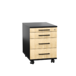 Kontenerek pod biurko LOFT Next 3+1 - Dąb Olejowany - obrazek 8