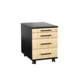 Kontenerek pod biurko LOFT Next 3+1 - Dąb Olejowany - obrazek 2