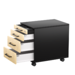 Kontenerek pod biurko LOFT Next 3+1 - Dąb Olejowany - obrazek 11