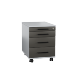 Kontenerek pod biurko LOFT Next 3+1 - Czarny - obrazek 9