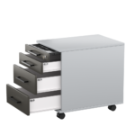 Kontenerek pod biurko LOFT Next 3+1 - Czarny - obrazek 12