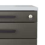 Kontenerek pod biurko LOFT Next 3+1 - Czarny - obrazek 20