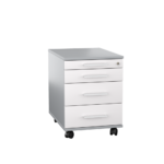 Kontenerek pod biurko LOFT Next 3+1 - Biały - obrazek 9