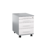 Kontenerek pod biurko LOFT Next 3+1 - Biały - obrazek 3