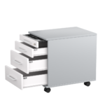 Kontenerek pod biurko LOFT Next 3+1 - Biały - obrazek 12