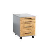 Kontenerek pod biurko LOFT Next 3+1 - Dąb Lancelot - obrazek 3