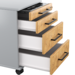 Kontenerek pod biurko LOFT Next 3+1 - Dąb Lancelot - obrazek 18