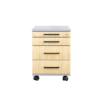 Kontenerek pod biurko LOFT Next 3+1 - Dąb Olejowany - obrazek 6