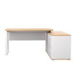 Biurko narożne dąb lancelot LOFT z Komodą Zenit - obrazek 8