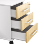 Kontenerek pod biurko LOFT Next 3 - Dąb Olejowany - obrazek 16